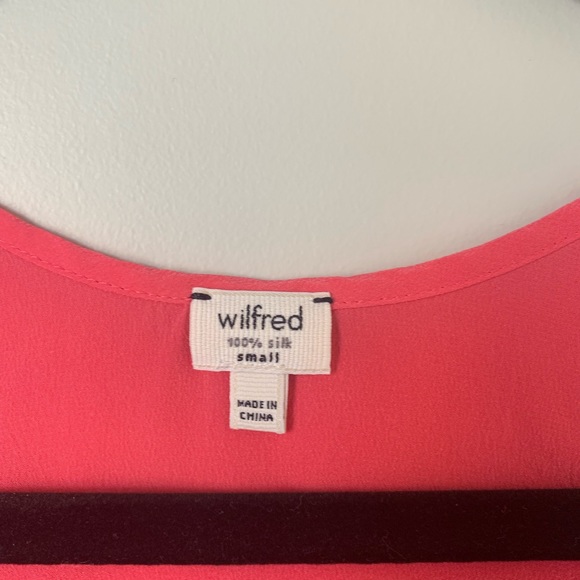 ARITZIA / WILFRED / 100% SILK TANK TOP - Picture 3 of 3